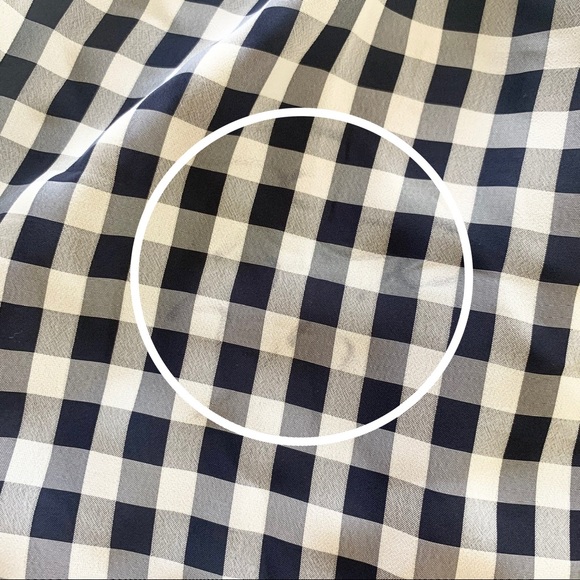 🌸New🌸 Gap Women’s Plaid Skirt Size 10 Navy NWT - Picture 7 of 9